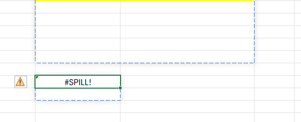 #Spill Error in excel | Microsoft Community Hub