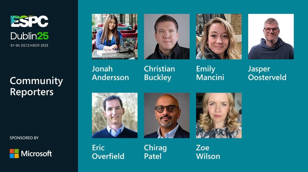 ESPC Community Reporters