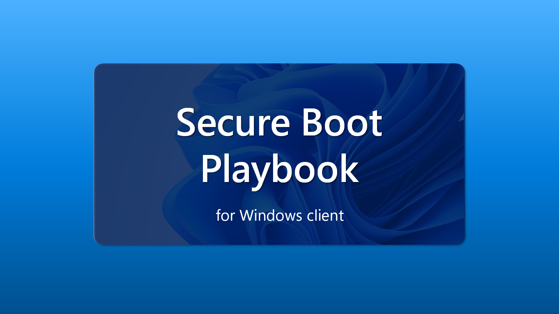Explore Secure Boot certificate update guidance for Windows client devices