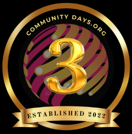 Community Days 3 year anniversary