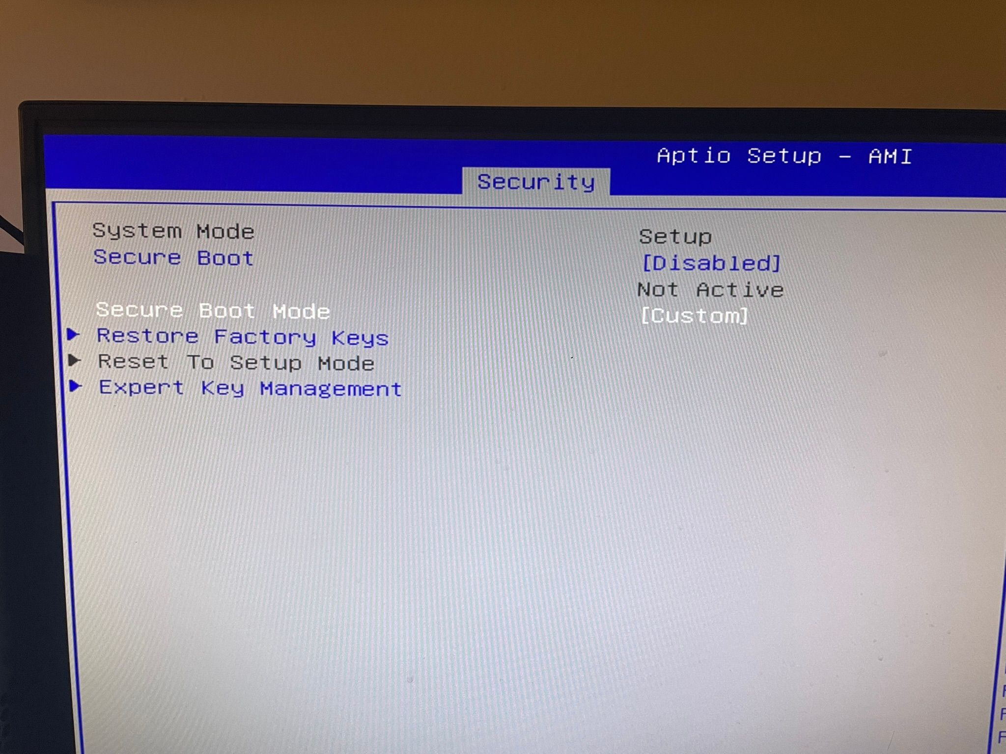 Can't enable Secure Boot on my PC | Microsoft Community Hub