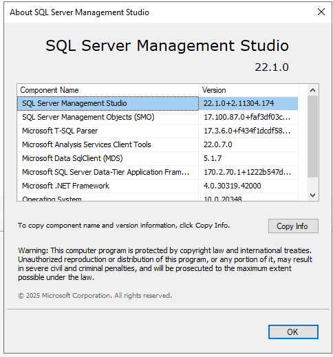 Cannot login to Analyses Services SQL 2025 Standard | Microsoft ...