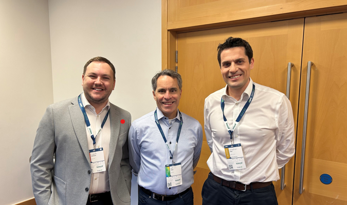 Calum, Jon and Jeff at ESPC