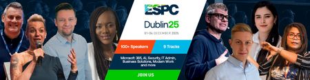 ESPC 2025 Banner with various speakers