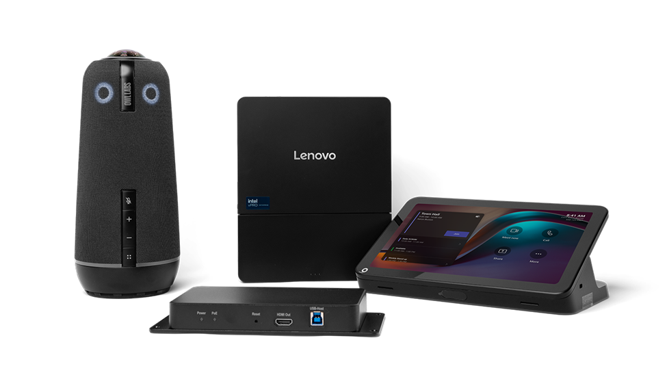 The Owl Labs Lenovo & Owl Labs Microsoft Teams Rooms ThinkSmart Core Bundle