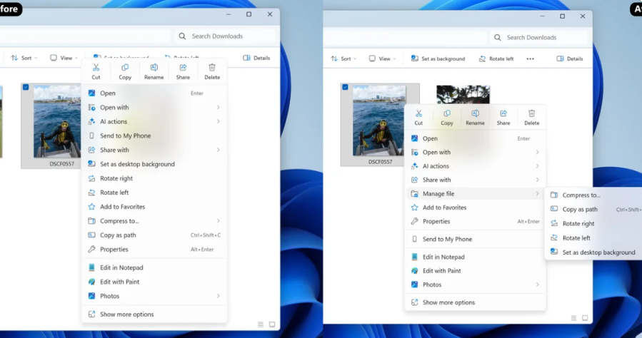 Microsoft is speeding up and decluttering File Explorer in Windows 11 ...
