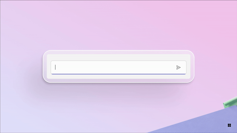 A GIF demonstration of how Autocorrect in Teams compose automatically corrects common spelling mistakes.