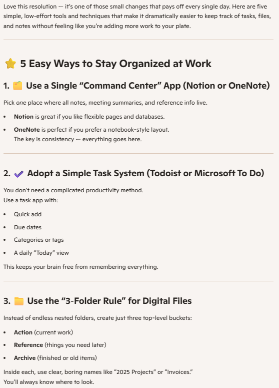 Copilot response to prompt