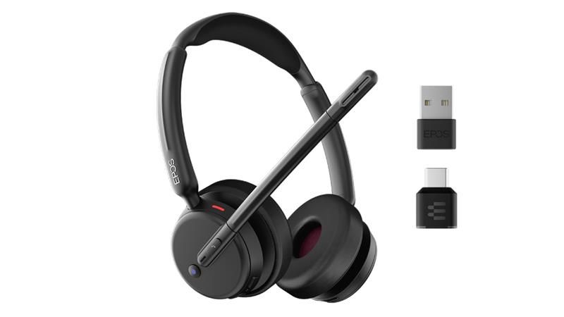 The EPOS IMPACT 500 MS UC ANC WL USB-C+A Headset