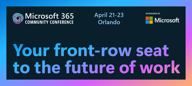 Logo for M365 Community Conference 2026