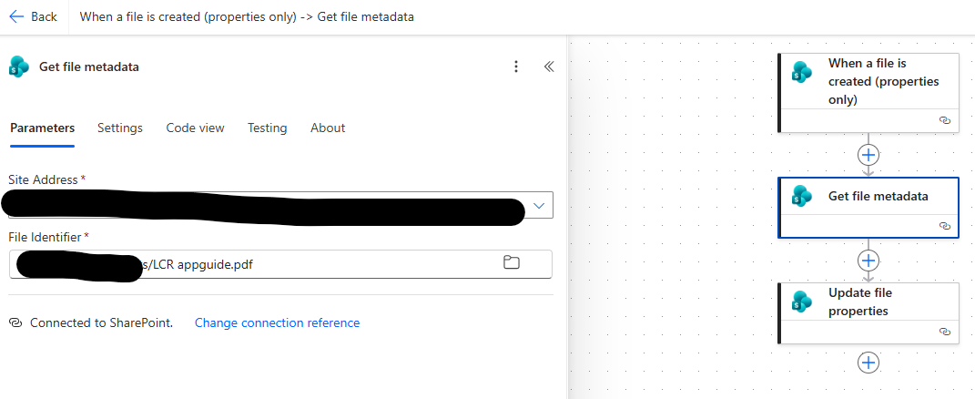 Can we fill *.pdf in File Identifier on Get file metadata | Microsoft ...