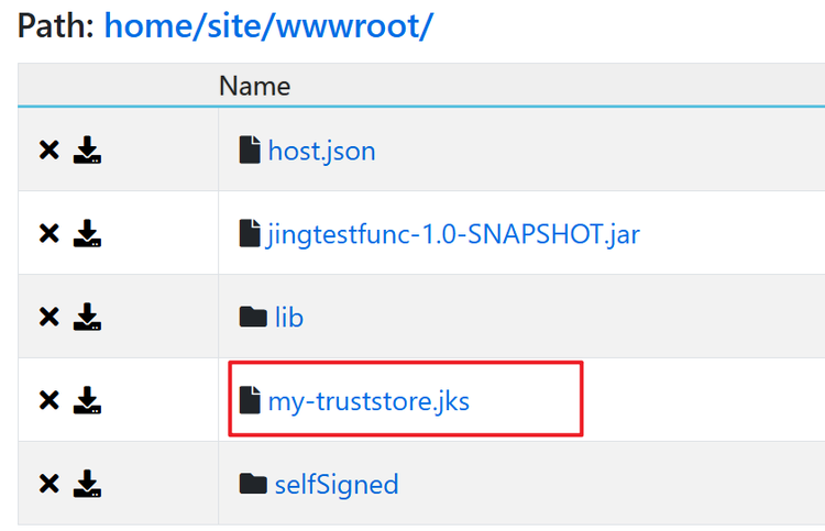 Fluxo de preparação do keystore