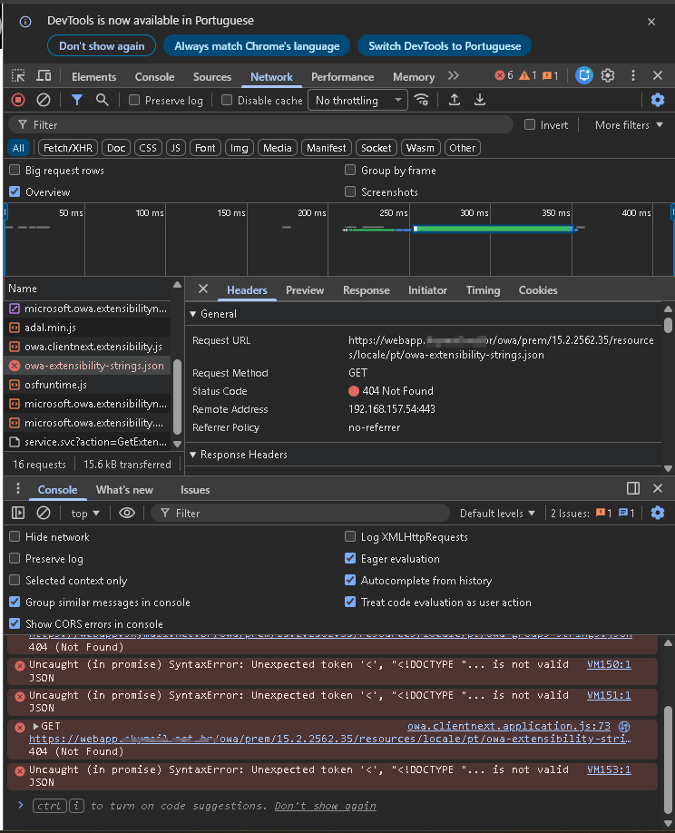 OWA “Manage Add-ins” Stuck Loading After Clicking Settings (Exchange ...