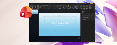 파워포인트 슬라이드의 명암 대비를 더 잘 확인하는 방법
