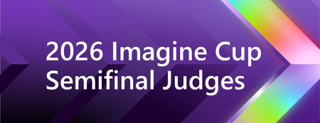 Imagine Cup 2026 준결승 진출자: 빌더 시리즈 심사위원
