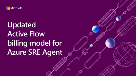 Azure SRE 에이전트의 활성 흐름 청구 모델 업데이트