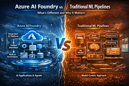 Azure AI Foundry 대 기존 ML 파이프라인: 차이점과 그 중요성