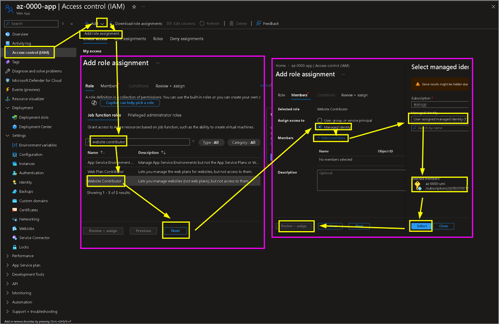 Configuração de IAM