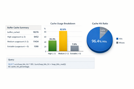 PostgreSQL 버퍼 캐시 분석