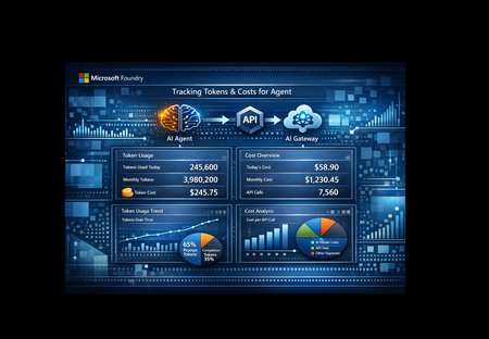 모든 토큰 추적: Microsoft Foundry 에이전트를 위한 세분화된 비용 및 사용량 지표