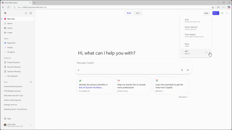 Available today: GPT-5.5 Instant in Microsoft 365 Copilot