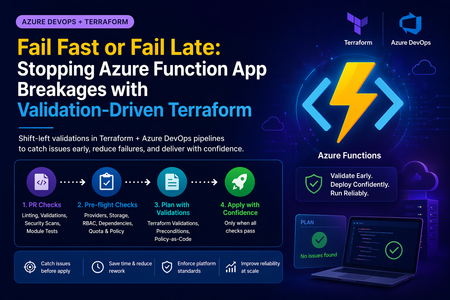 검증 중심의 Terraform이 Azure Function 배포를 예측 가능하게 만든 방법