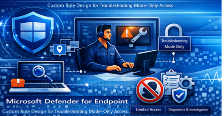 Microsoft Defender for Endpoint(MDE) — 문제 해결 모드 전용 액세스를 위한 사용자 지정 역할 설계