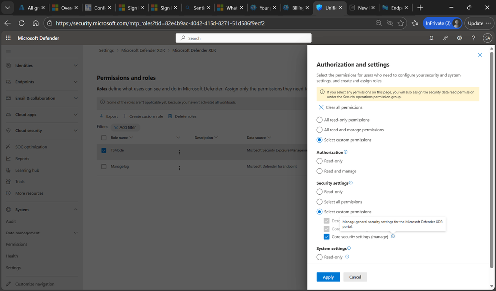 bS00NTEwNjQ2LVdKdjl3TQ?image-dimensions=999x587&revision=1 Microsoft Defender for Endpoint (MDE) — Custom Role Design for Troubleshooting Mode–Only Access