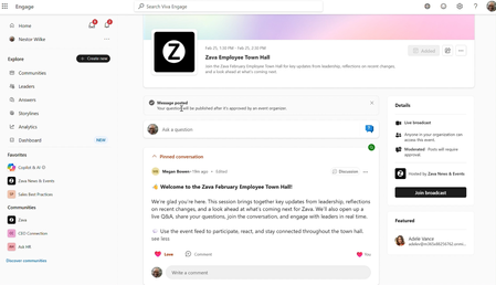 지역사회에서 효과적이고 흥미로운 행사 및 스토리 전개