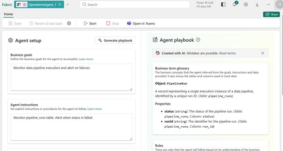 Agent Setup