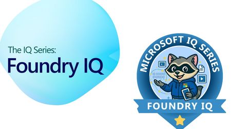 IQ 시리즈: Foundry IQ 배지를 받아보세요