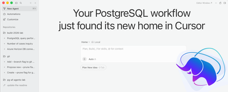 귀하의 PostgreSQL 워크플로가 이제 Cursor에서 새로운 보금자리를 찾았습니다