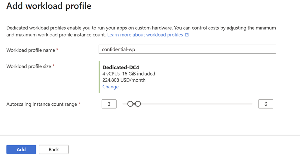 Confidential Compute no ACA