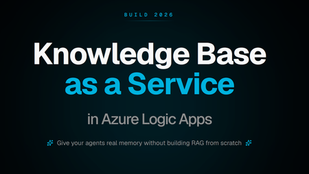 📢 Azure Logic Apps용 ‘Knowledge as a Service’ 출시 안내