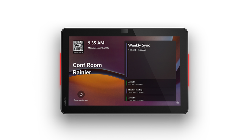 the Jabra Scheduler panel