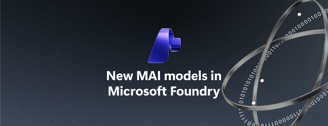 Build expressive voice experiences with new MAI models in Microsoft ...