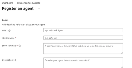 Azure API Center에서 이제 에이전트 등록, 에이전트 평가 및 Git 기반 동기화 기능을 지원합니다.