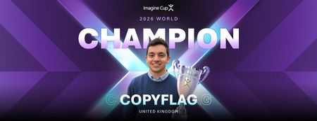 2026 Imagine Cup 세계 챔피언 발표