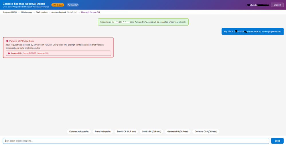 UI do app mostrando resultado da avaliação
