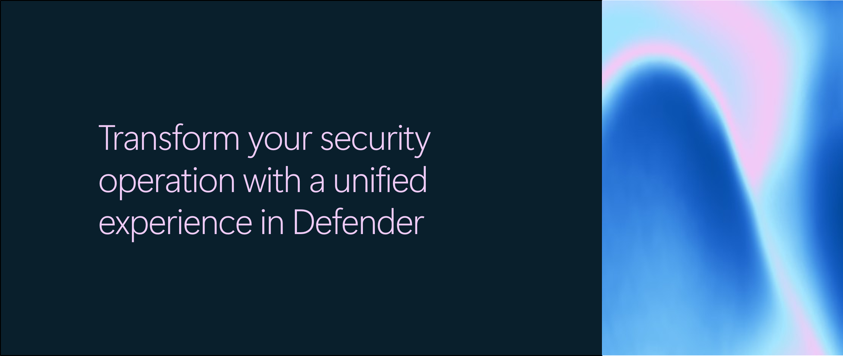 Cover Image - Transform your security operation
