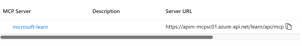 Configuração do MCP server