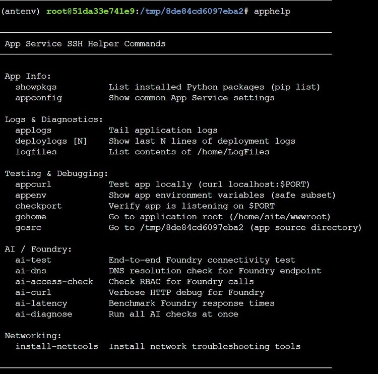 Lista de comandos SSH