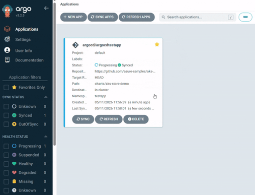bS00NTIxNjE4LTYzM25EZA?image-dimensions=507x387&revision=5 Announcing Public Preview of Argo CD extension in AKS Azure Portal Experience