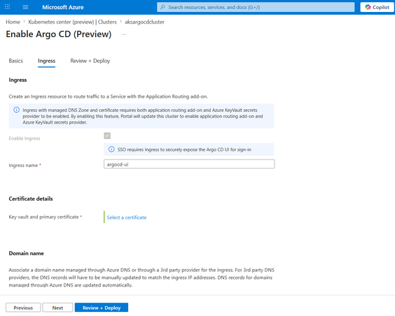bS00NTIxNjE4LWdHdlZLOA?image-dimensions=565x452&revision=5 Announcing Public Preview of Argo CD extension in AKS Azure Portal Experience