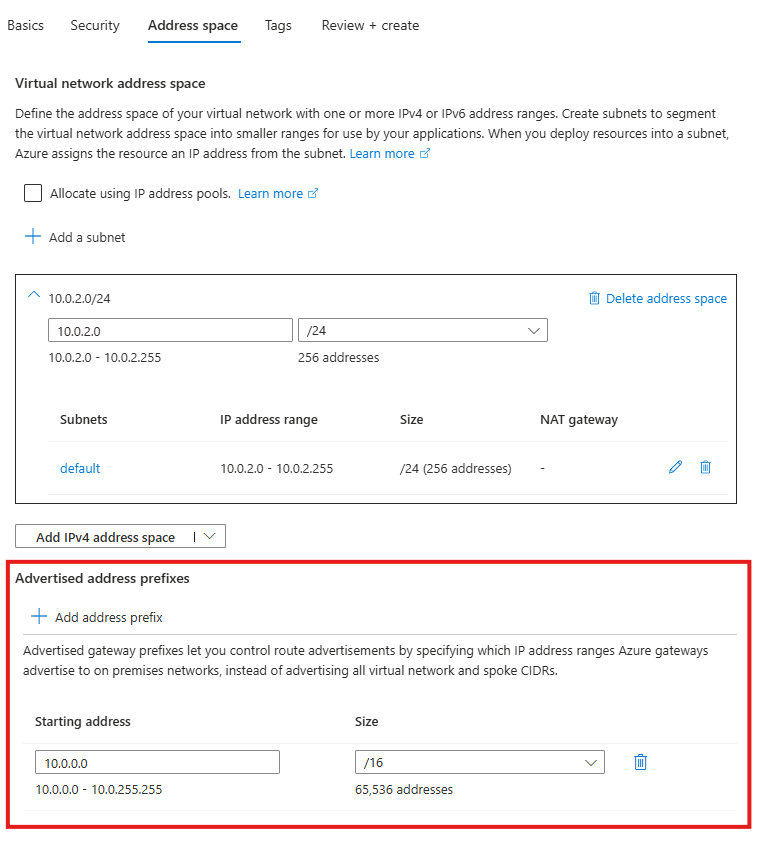 Configuração no Azure Portal