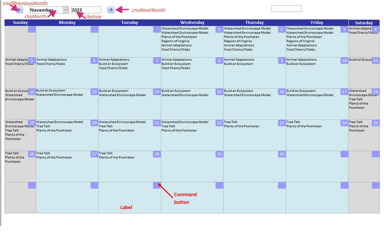 Access selecting specific date on a calendar | Microsoft Community Hub