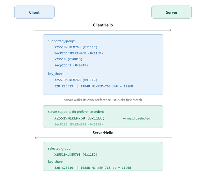 bS00NTM2NjQ5LWNzUGt4bA?image-dimensions=664x572&revision=8 ASP.NET, Kestrel and Schannel GA with TLS 1.3 Post-Quantum Cryptography