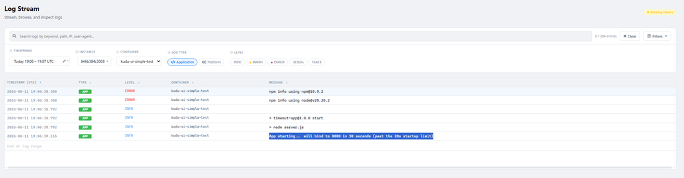 bS00NTMwOTM0LU5TMm1TWQ?image-dimensions=999x261&revision=1 A Better Way to View Logs in Kudu for Azure App Service on Linux