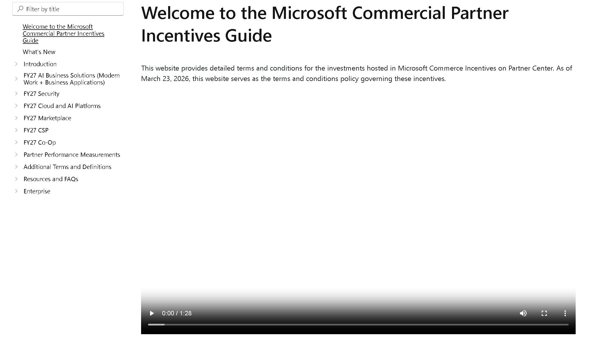 experiences with “MS incentives new experience” | Microsoft Community Hub