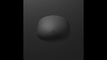 A GIF depicting the haptics of Surface Mouse.
